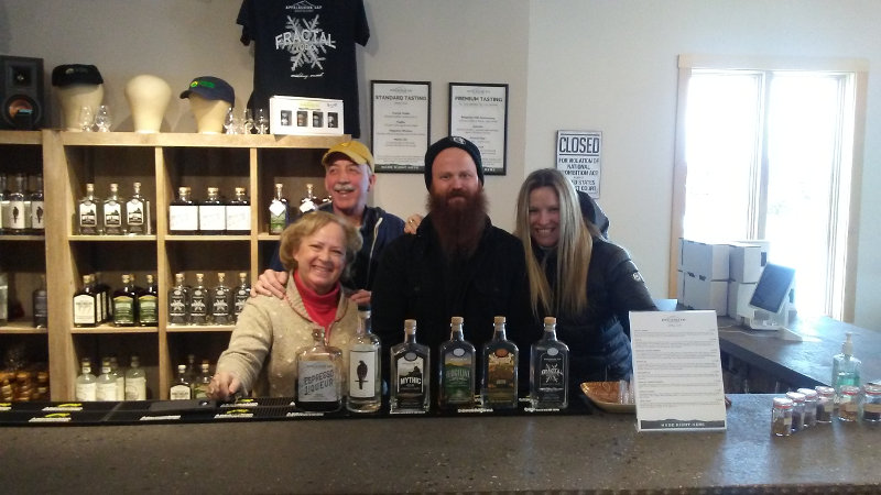 Stopping by Appalachian Gap Distillery